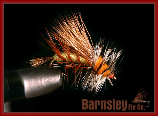 Barnsley 100 Assorted Dry and Nymph Fly Fishing Flies 