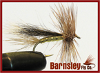 trude yellow dry fly